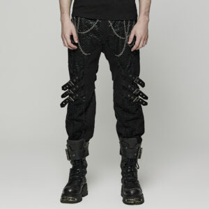 Punk Splicing Pants