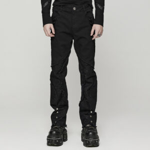 Punk Spider Mesh Pants