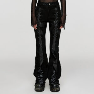 Punk Flared Pants