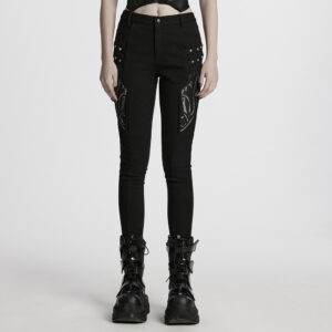 Cyberpunk Studded  Tight Leggings