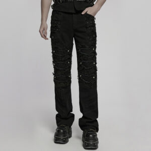 Personalized Straight  Punk Pants
