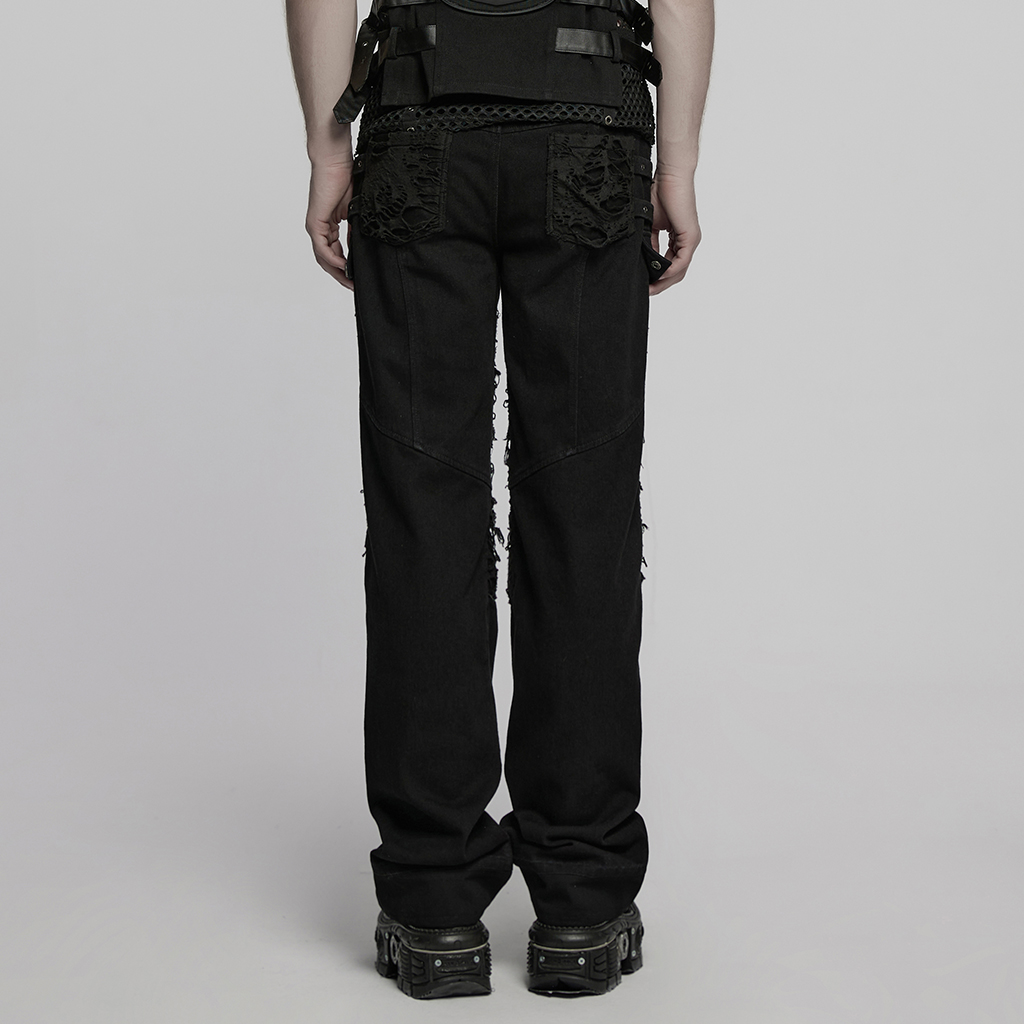 Personalized Straight Punk Pants - Image 3