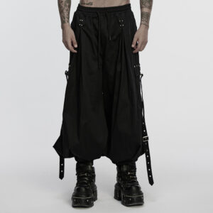Cyberpunk Cuffed Trousers
