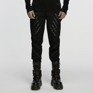 Punk Symmetrical Visual Pants