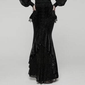 Goth Gorgeous Fishtail Skirt