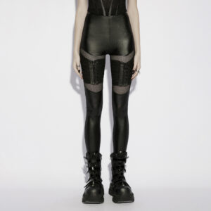 Punk Pleated Leggings