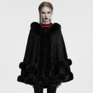 Gothic Fur Cloak