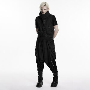 Wasteland Distressed Drop-Crotch Pants