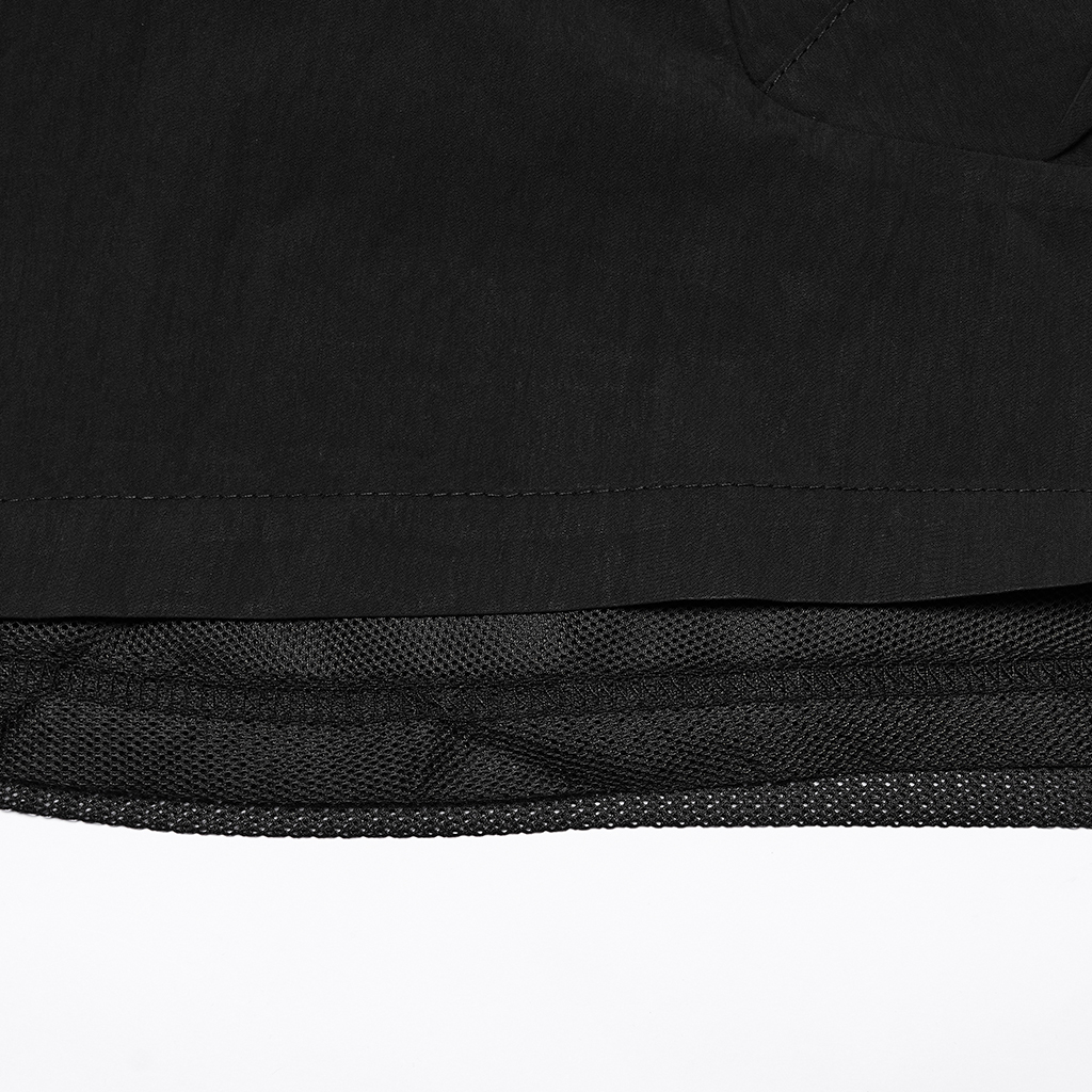 Black Cargo Shorts - Image 6