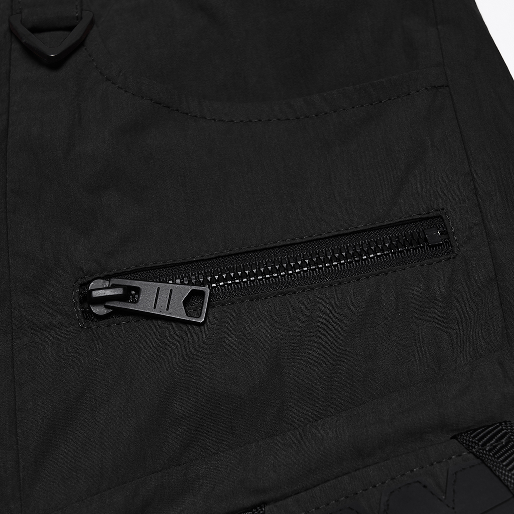Black Cargo Shorts - Image 8