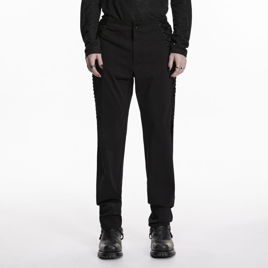 Goth Strapped Pants - Image 4