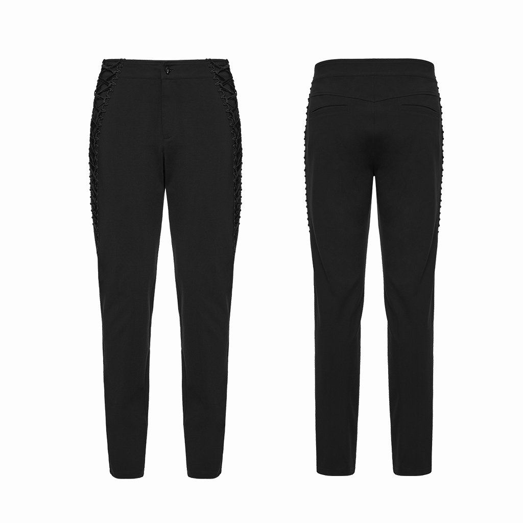 Goth Strapped Pants - Image 5