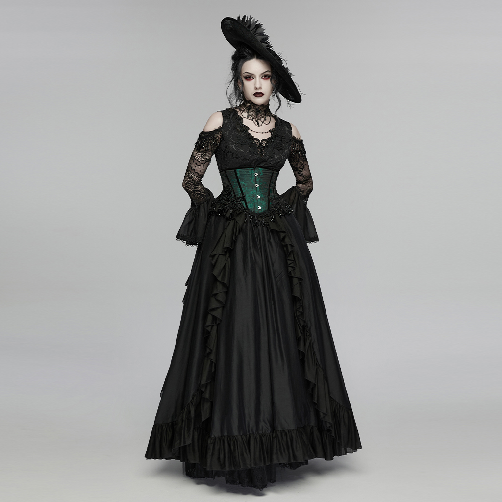 Goth Rose Corset - Image 14