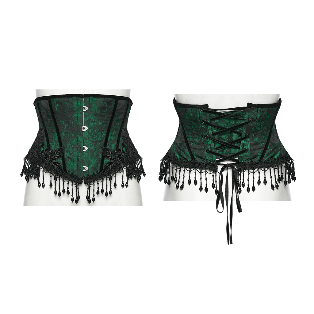 Goth Rose Corset - Image 15