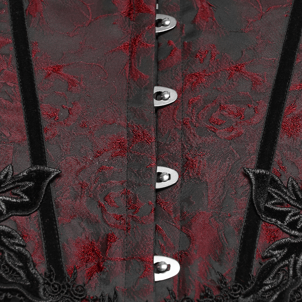 Goth Rose Corset - Image 9