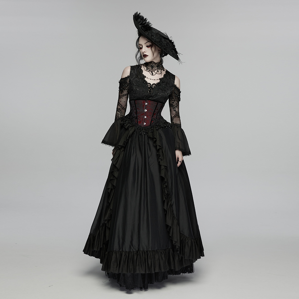 Goth Rose Corset - Image 4