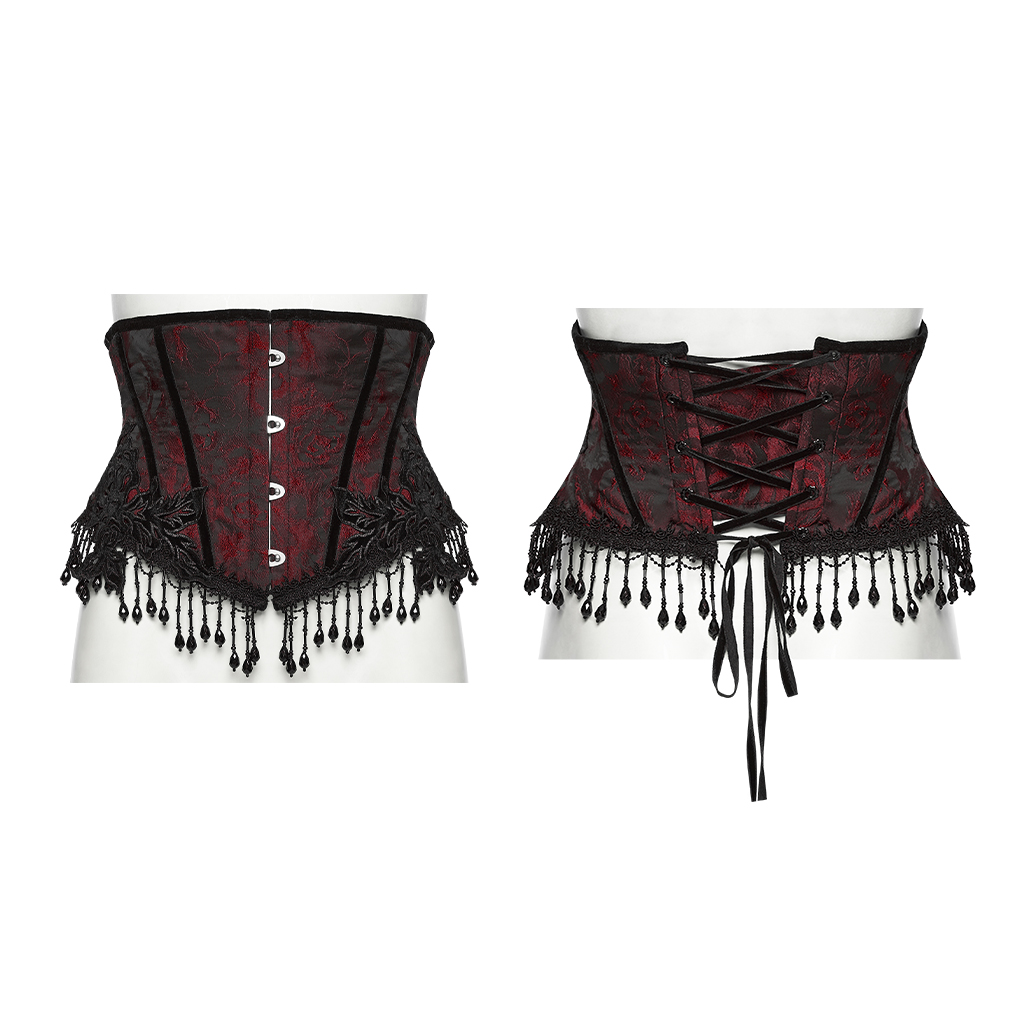Goth Rose Corset - Image 5