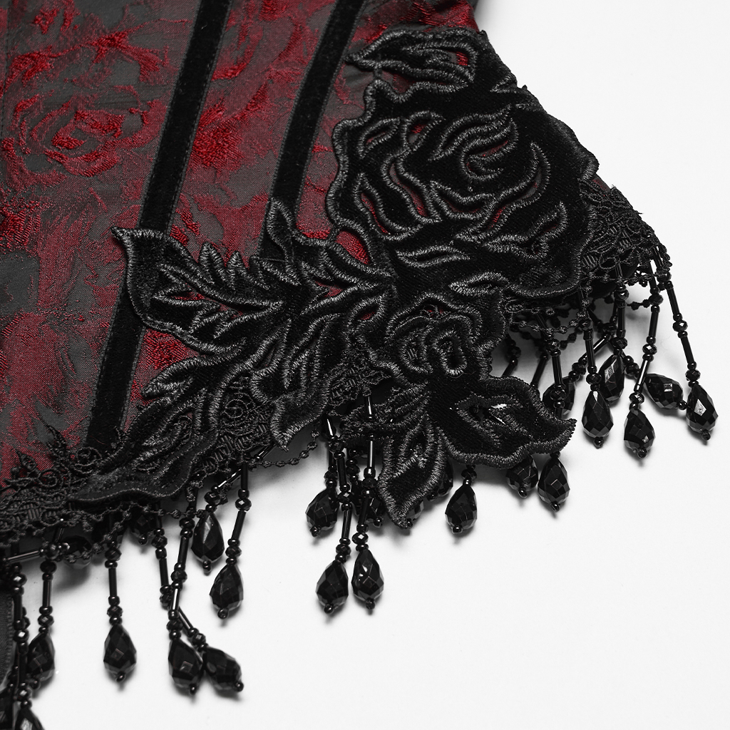 Goth Rose Corset - Image 6
