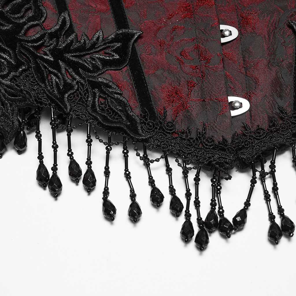 Goth Rose Corset - Image 7