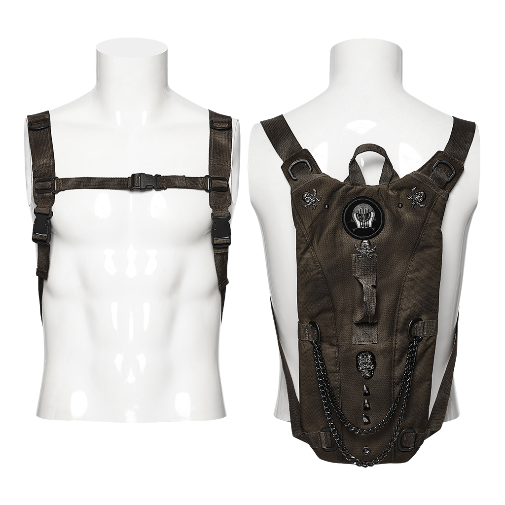 Punk Backpack-Coffee - Image 6