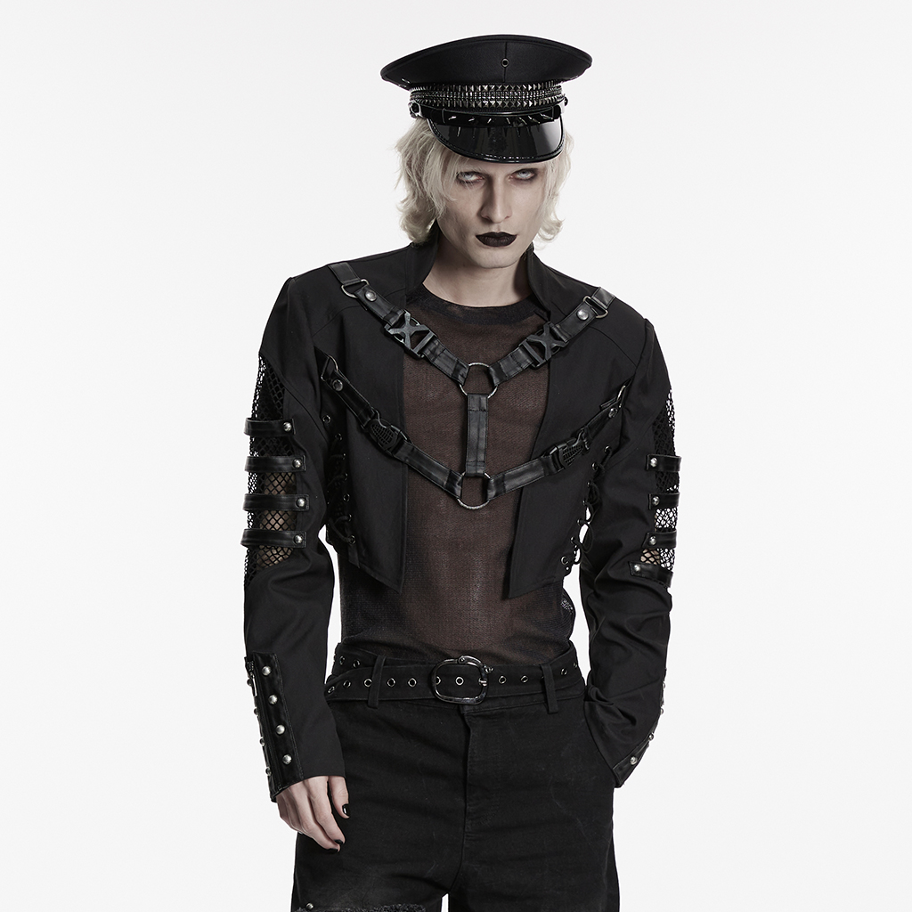 Punk Savage Cropped Jacket