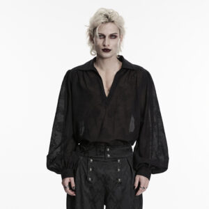 Goth Loose Shirt- Black