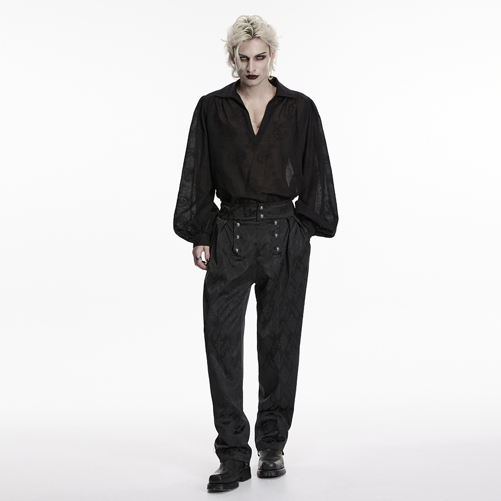 Goth Loose Shirt- Black - Image 4