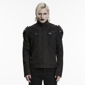 Punk Functional Future Armor Coat
