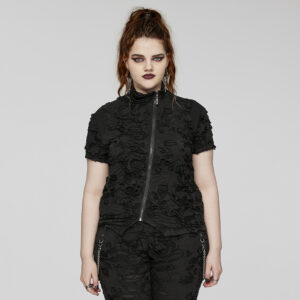 Black Wasteland Punk T-shirt