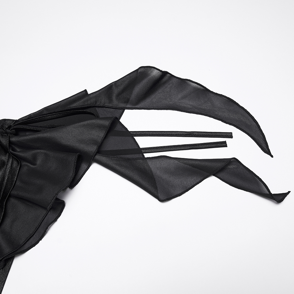 Post-Apocalyptic Drawstring Waist Chain Shorts - Image 9