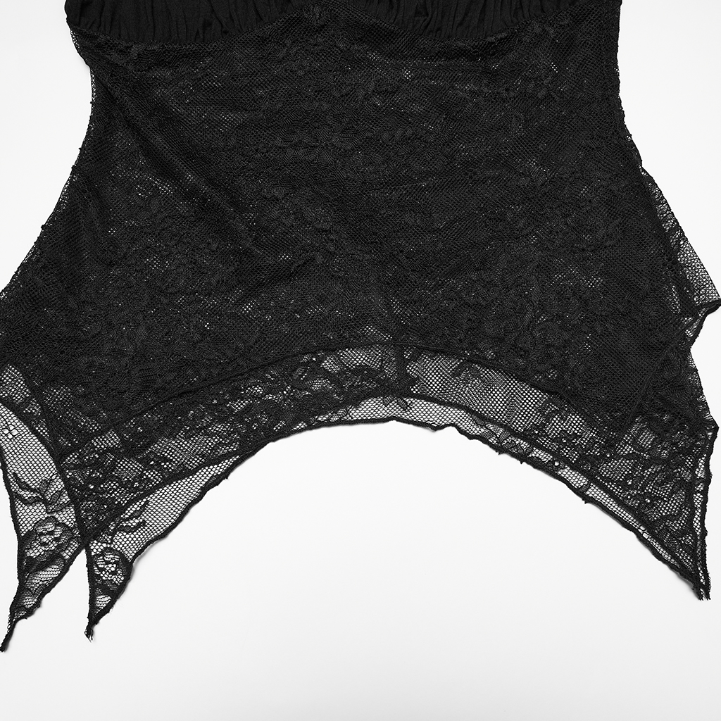 Goth Lace T-Shirt - Image 8