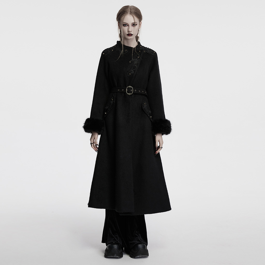 Gothic Fur Jacket - Image 2