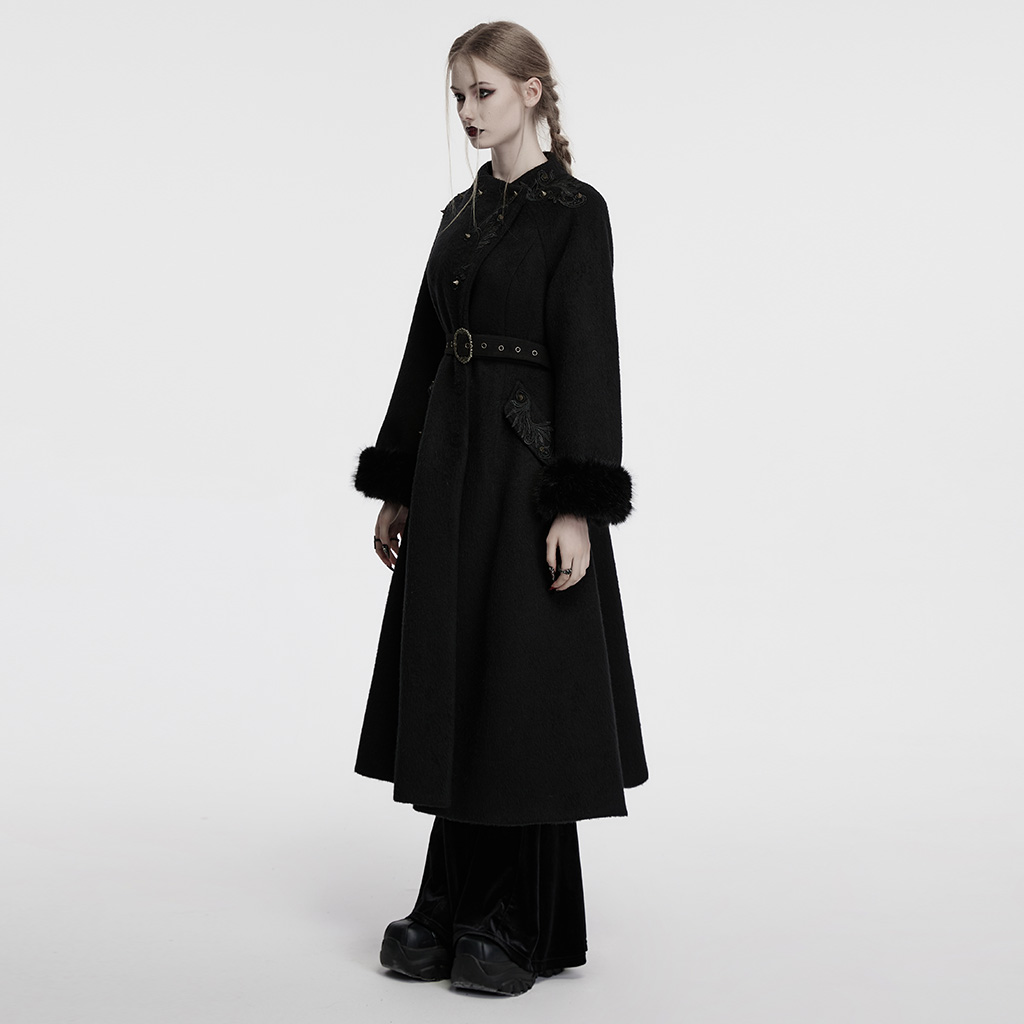 Gothic Fur Jacket - Image 3