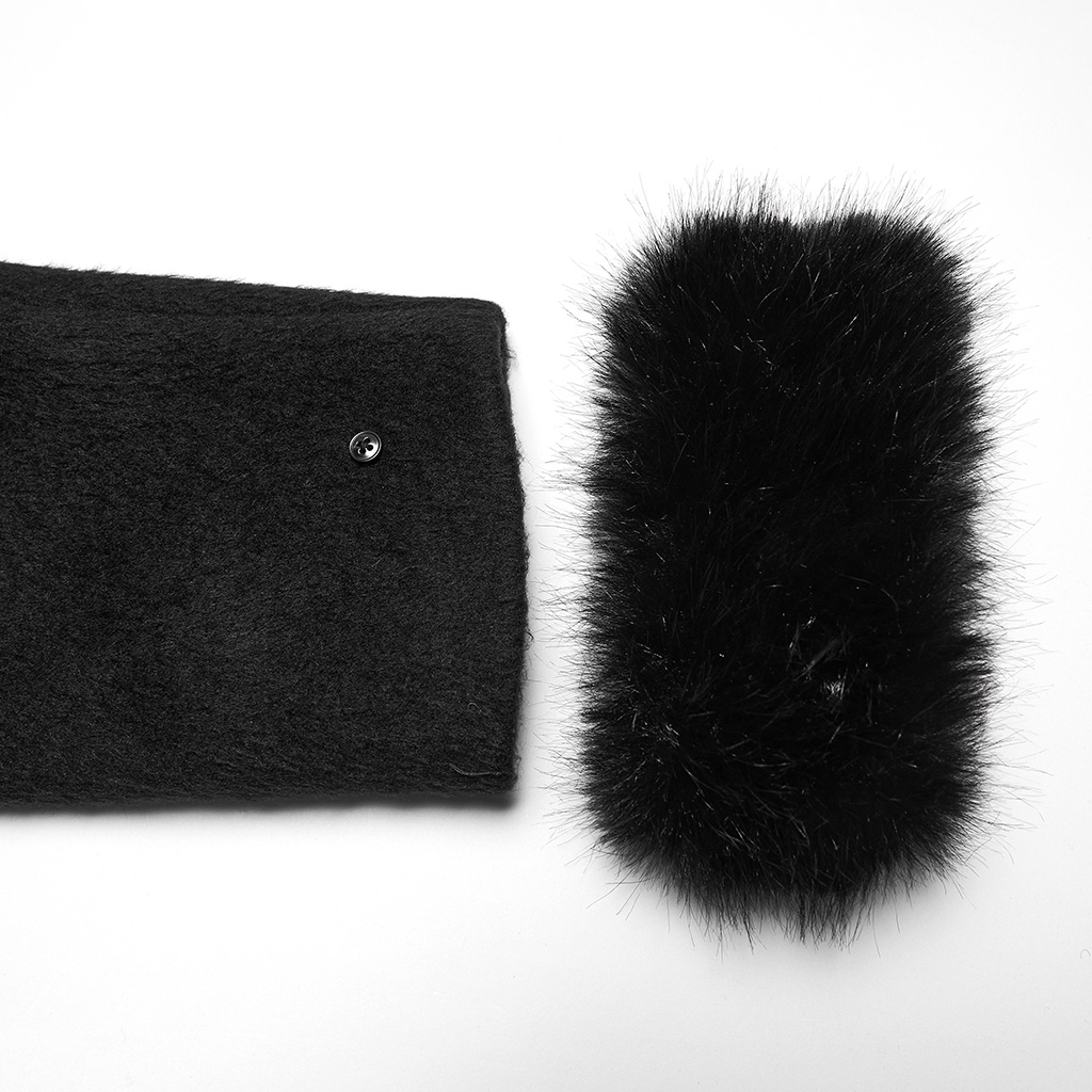 Gothic Fur Jacket - Image 8