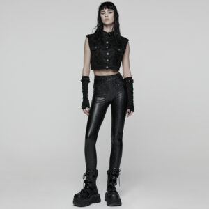 Black Goth Leggings