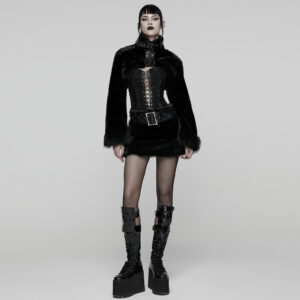 Black Punk Ultra-Soft Skirt