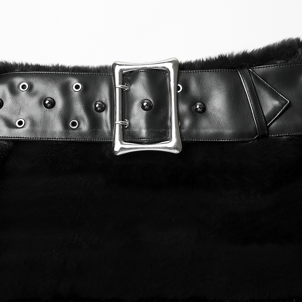Black Punk Ultra-Soft Skirt - Image 6