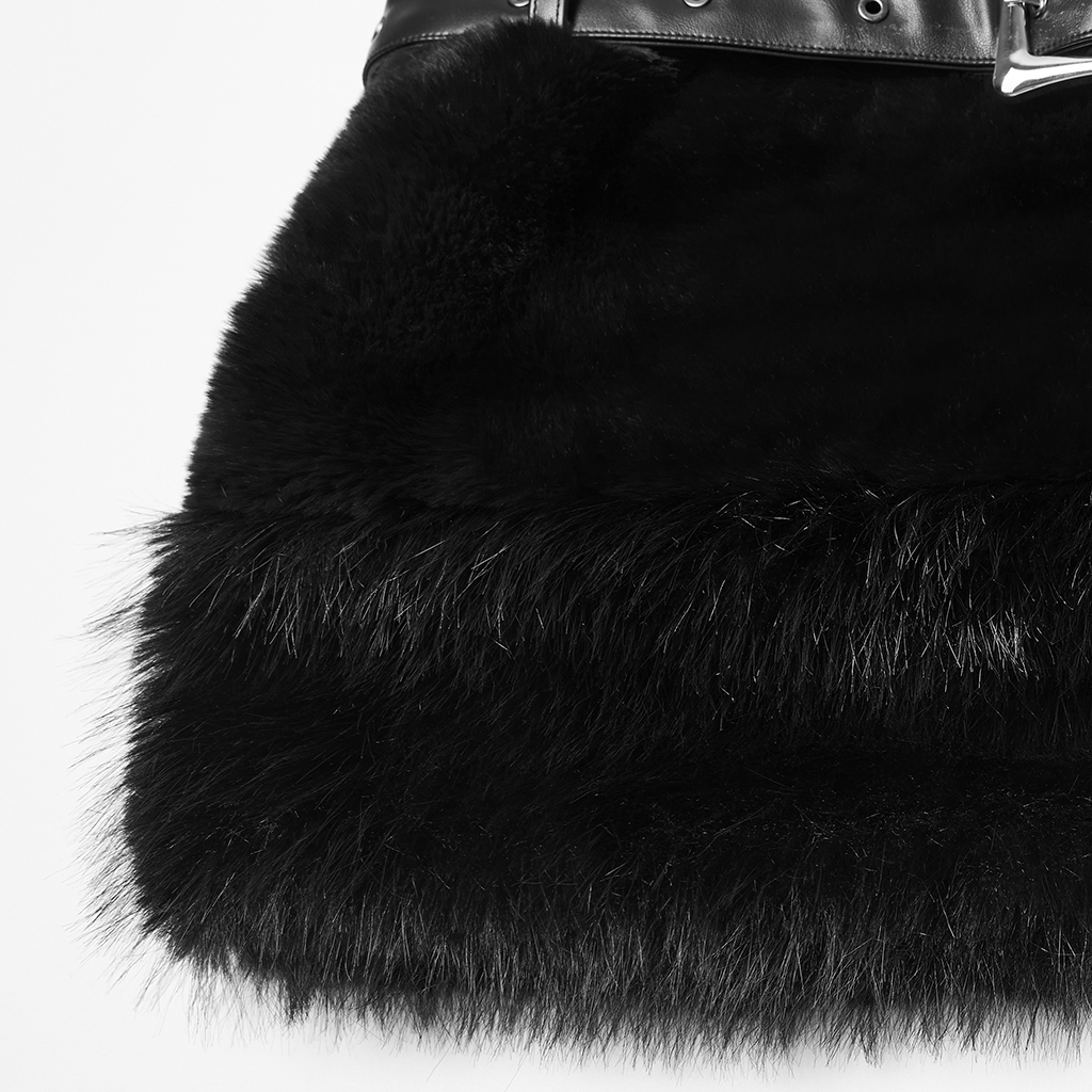 Black Punk Ultra-Soft Skirt - Image 7