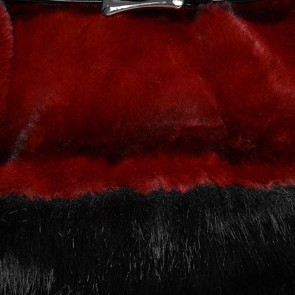 Black-Red Punk Ultra-Soft Skirt - Image 7