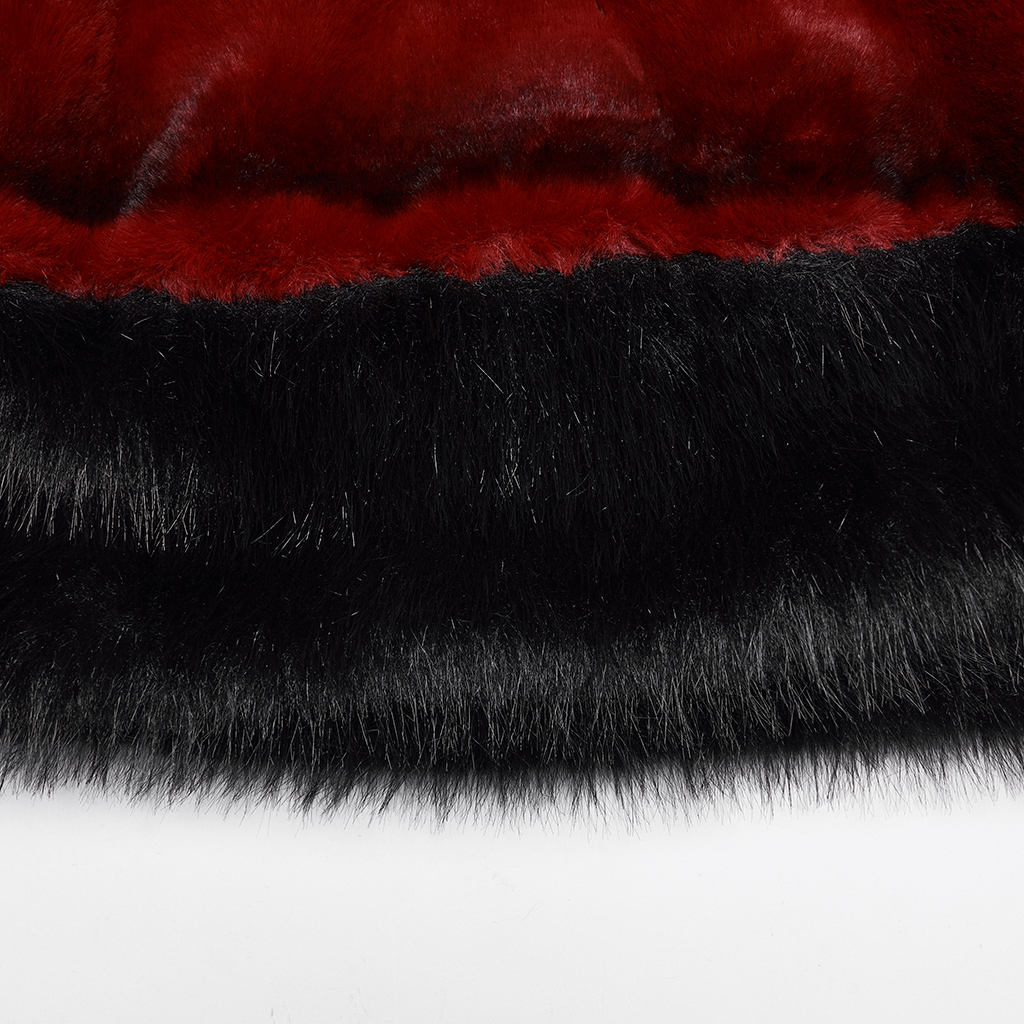 Black-Red Punk Ultra-Soft Skirt - Image 8