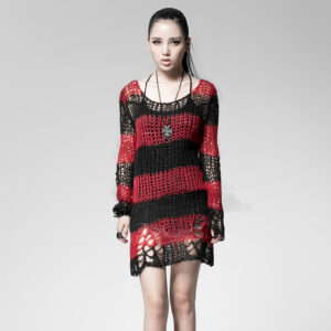 Ripped Pull-Over Sweater