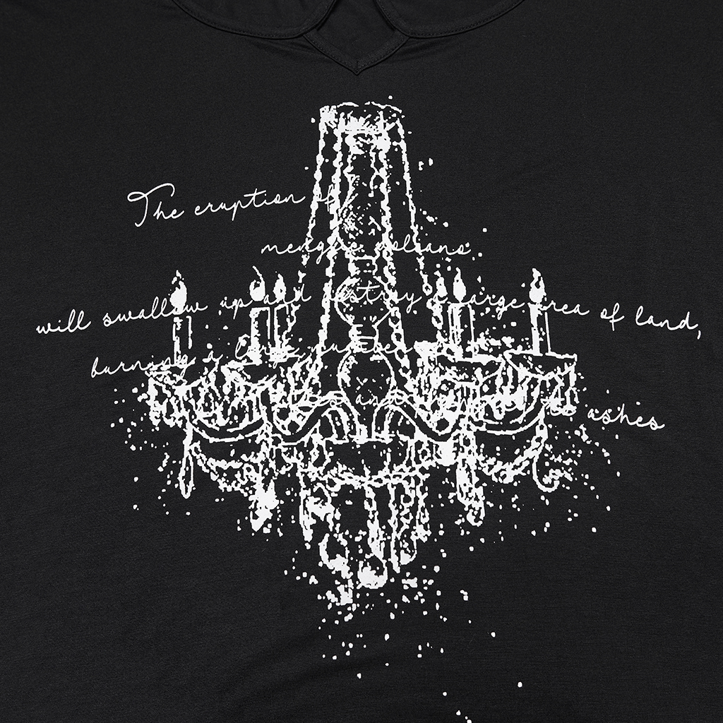 Gothic Patterned T-Shirt - Image 6