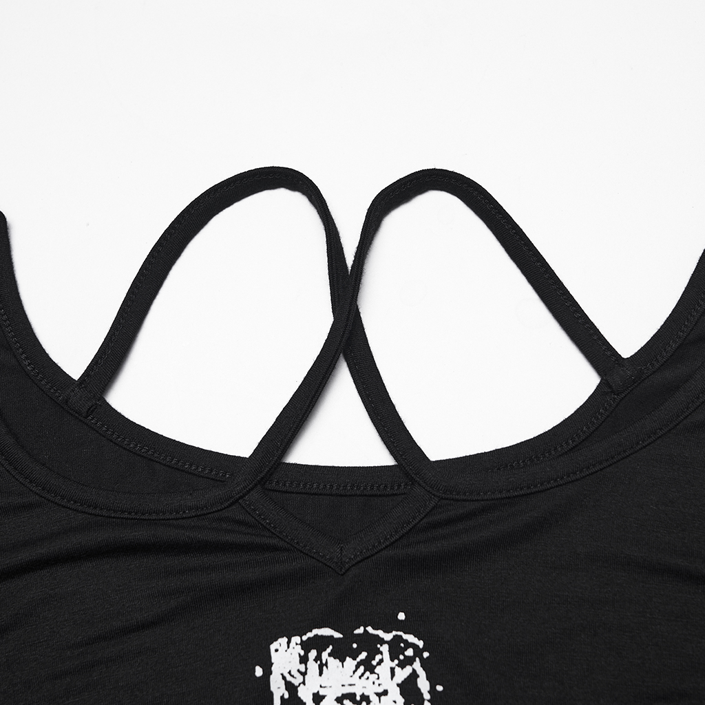 Gothic Patterned T-Shirt - Image 8