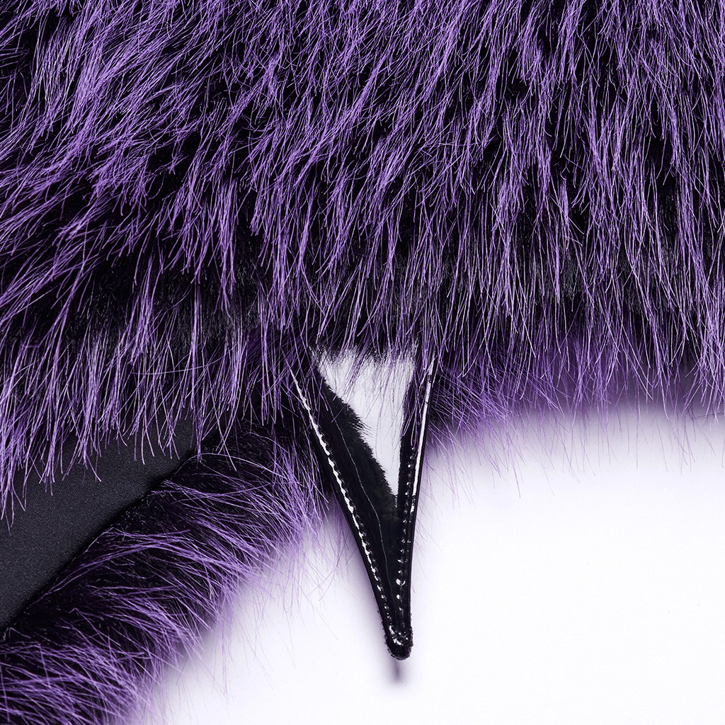 Black-Violet Gradient Devil Shawl - Image 9