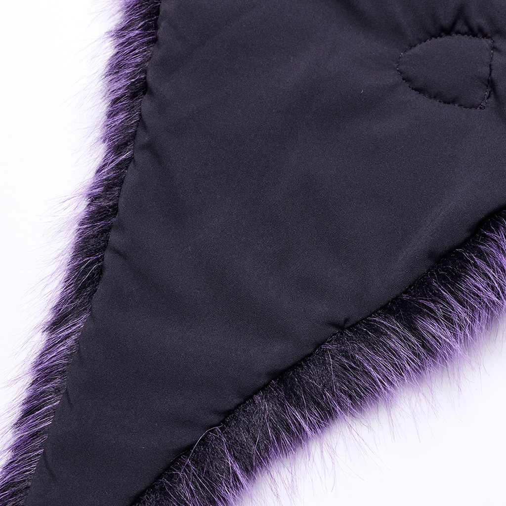 Black-Violet Gradient Devil Shawl - Image 8