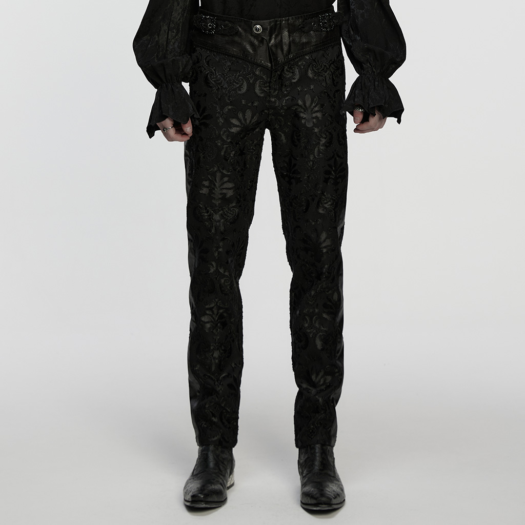 Goth Palace Embroidered Suit Pants - Image 2