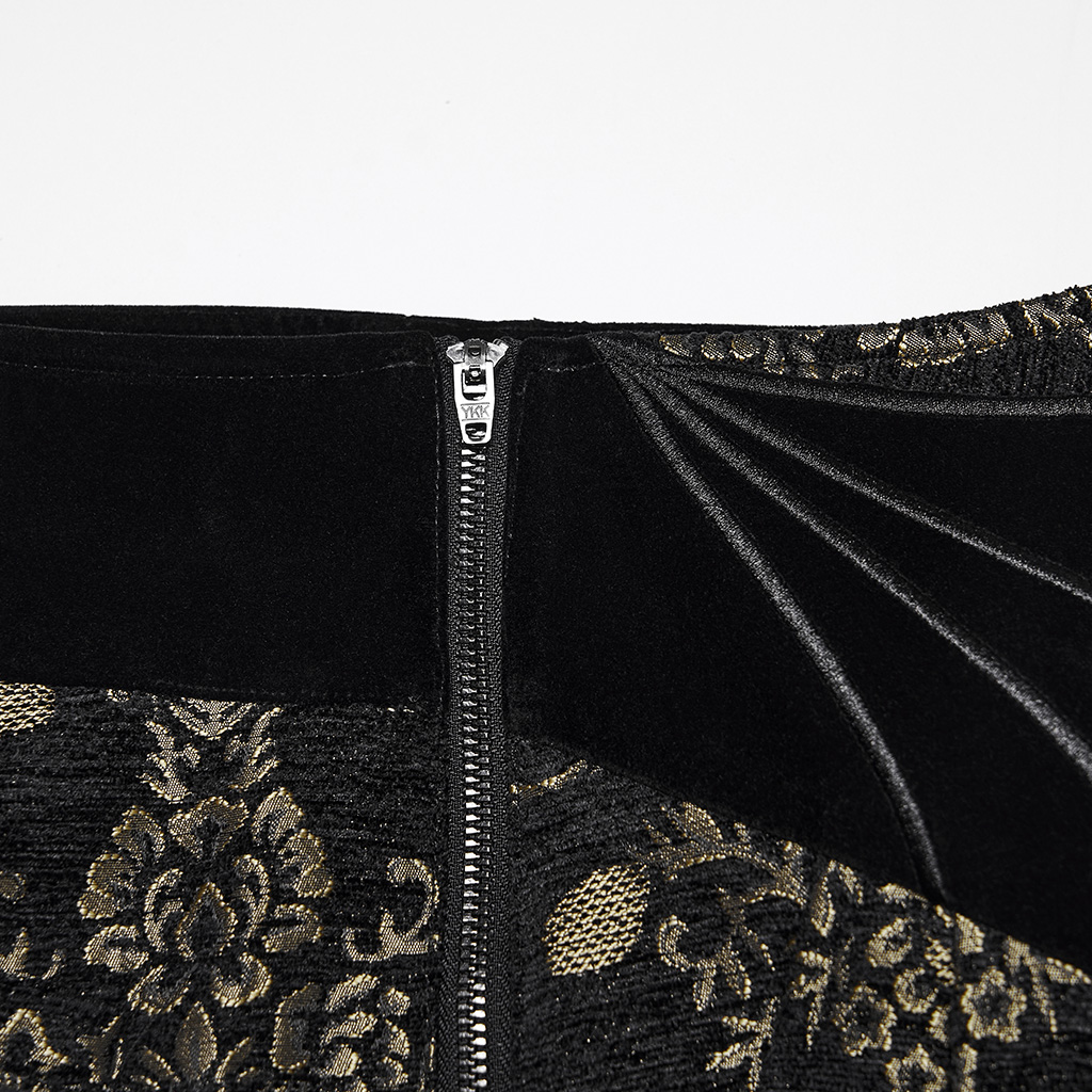 Gothic Jacquard Embroidered Pants - Image 9