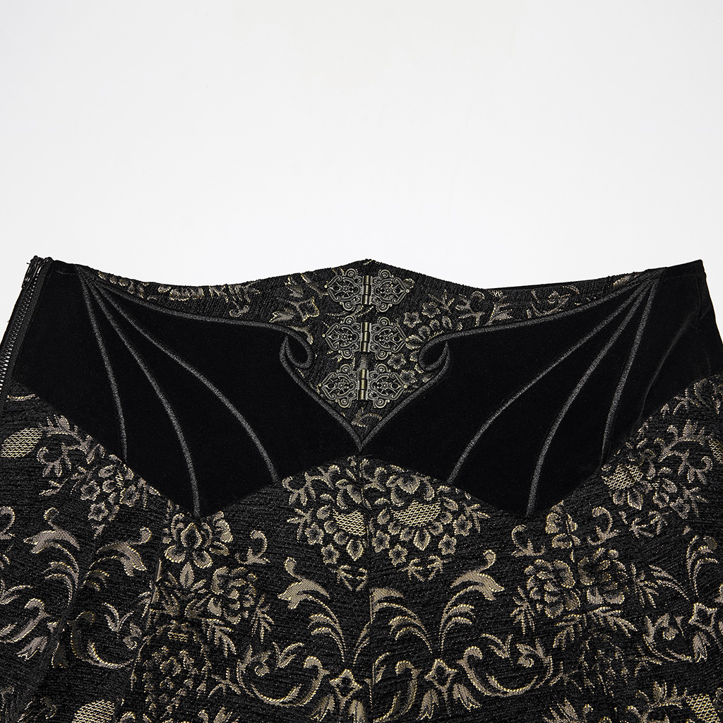 Gothic Jacquard Embroidered Pants - Image 6