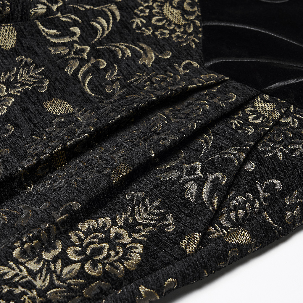 Gothic Jacquard Embroidered Pants - Image 7