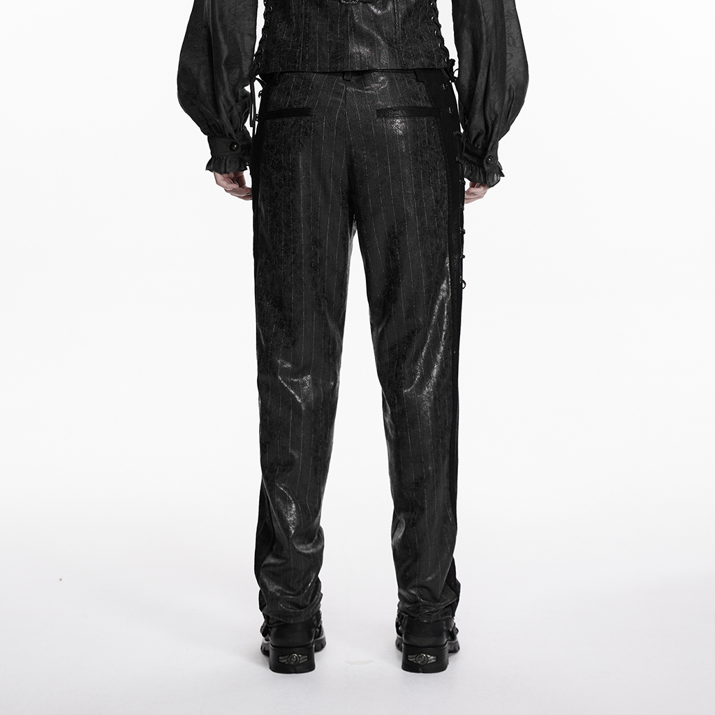 Steampunk Striped Pants - Image 4